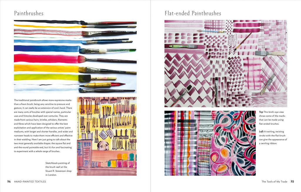 Hand-Painted Textiles - Sarah Campbell