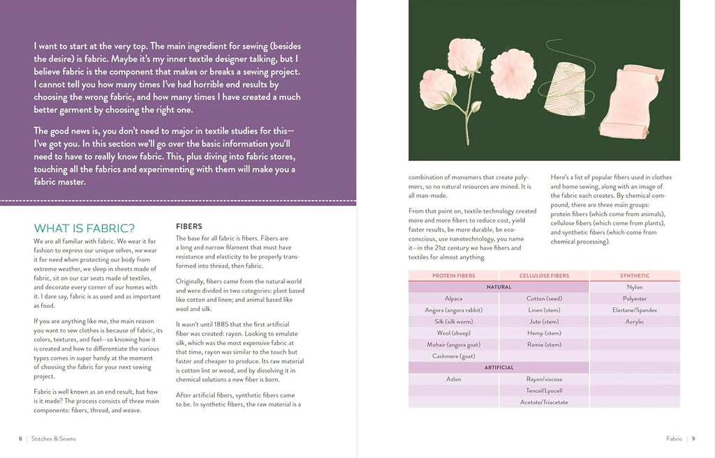 Stitches and Seams: Essential Sewing Skills for the Beginner Sewist, Tailor, and DIY Crafter - Valeria Carrandi Macias