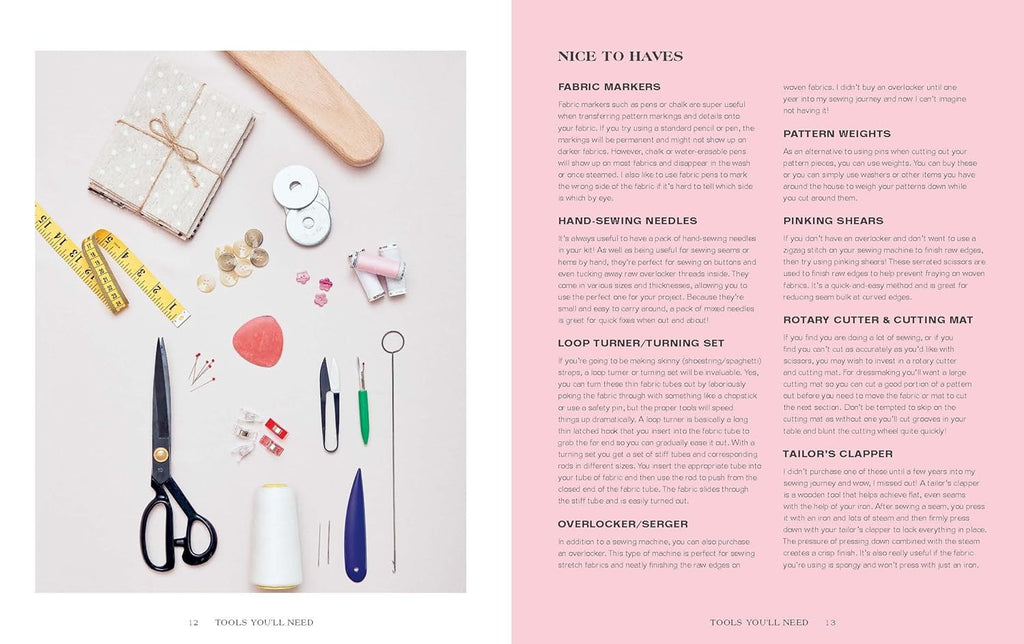 Sew Simple: A Beginner's Guide to Sewing 20 Chic Projects - Tammy Johal