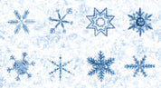 SALE - Moda - Winter Chill - Panel - Frost