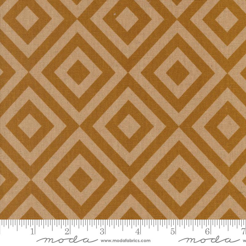 Moda - Lightweight Linen/Cotton Canvas - Rainier - Glacier Peak - Caramel