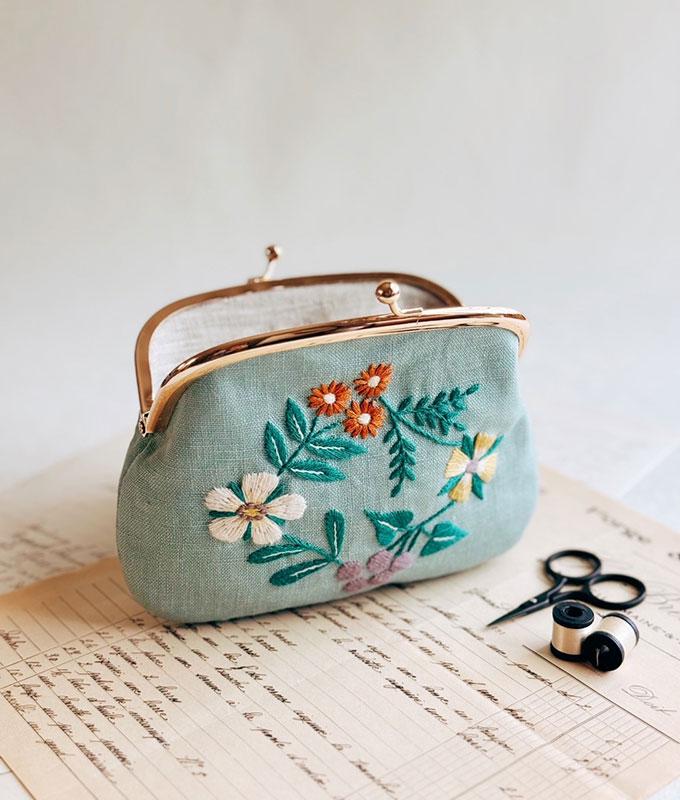 Zakka Workshop - Vintage Floral Purse Kit