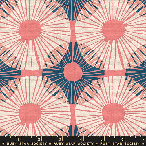 Ruby Star Society - Cotton Linen Canvas - Reimagined Landscapes - Watermelon