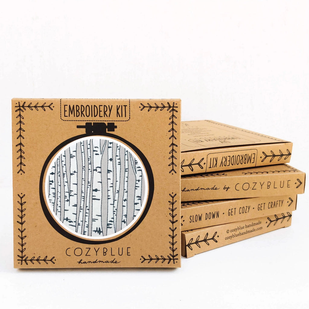 Cozyblue Handmade - DIY Embroidery Kits - Various Designs