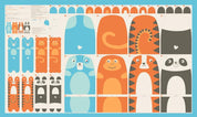 Moda - Panel - Animal Park Fun - Animal Stuffies