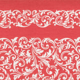 Moda - 16" Cotton Toweling - Rosie - Scroll - Red