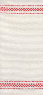 Moda - 16" Cotton Toweling - Rosie - Waffle Check - Red