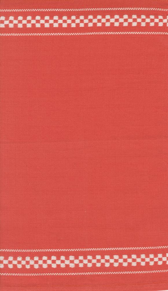 Moda - 16" Cotton Toweling - Rosie - Woven Check - Red