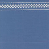 Moda - 16" Cotton Toweling - Rosie - Woven Check - Blue