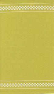 Moda - 16" Cotton Toweling - Rosie - Woven Check - Lime