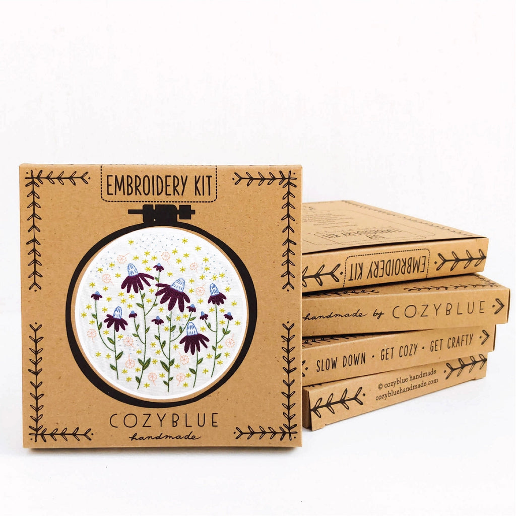 Cozyblue Handmade - DIY Embroidery Kits - Various Designs