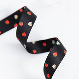 Ruby Star Society - 1" Webbing - Mini Berry - Black