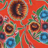Oil Cloth - Bloom - Orange