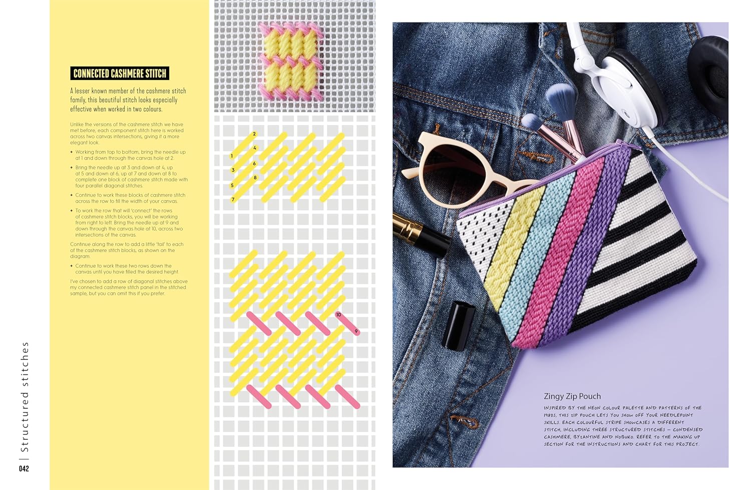 Needlepoint: A Modern Stitch Directory - Emma Homent