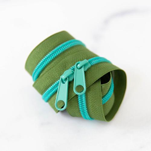 Stitch Supply - Two Color Zipper - 30" - Various Colors