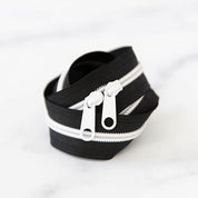 Stitch Supply - Two Color Zipper - 30" - Various Colors