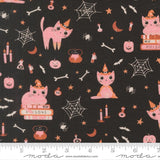 SALE - Moda - Purrs and Boos - Black/Pink Cats