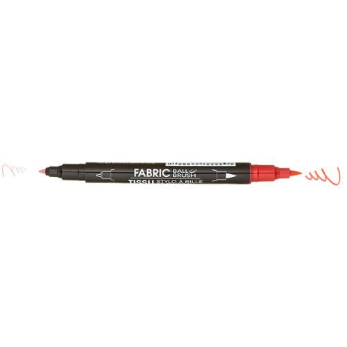 Fabric Ball & Brush Fabric Markers - Various Colors