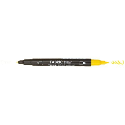 Fabric Ball & Brush Fabric Markers - Various Colors