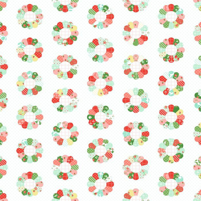 Moda - 108" Quilt Back - Bloomsberry Cheater - Multi