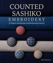 Counted Sashiko Embroidery - Keiko Sakamoto