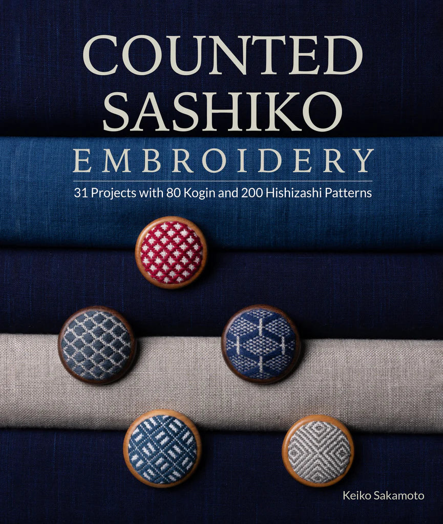 Counted Sashiko Embroidery - Keiko Sakamoto