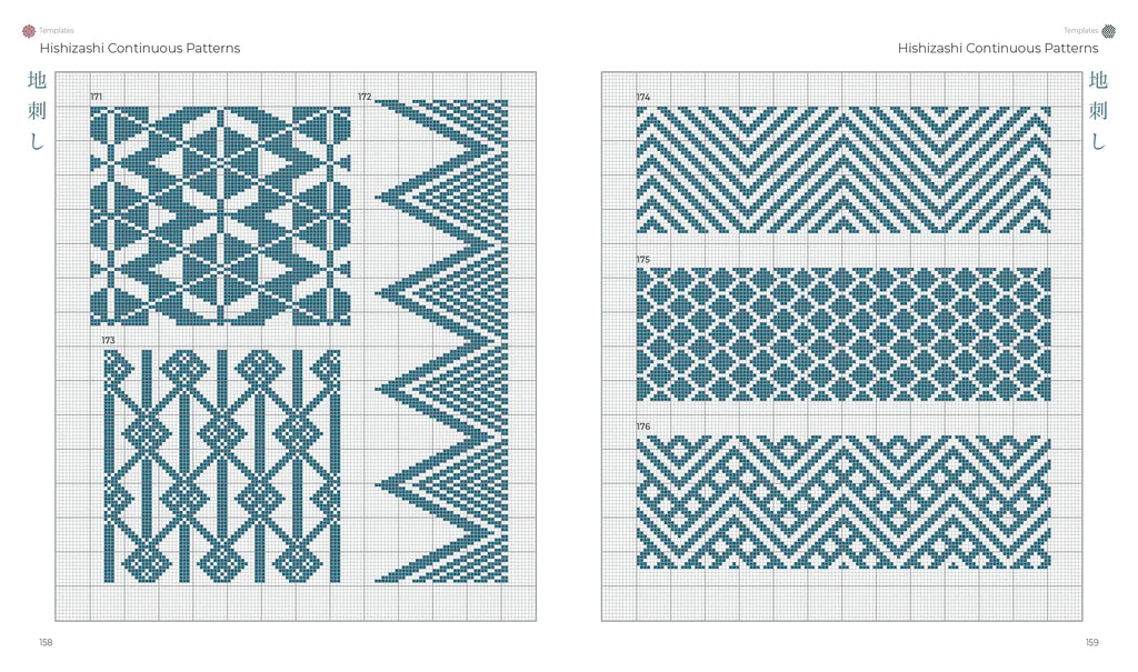 Counted Sashiko Embroidery - Keiko Sakamoto
