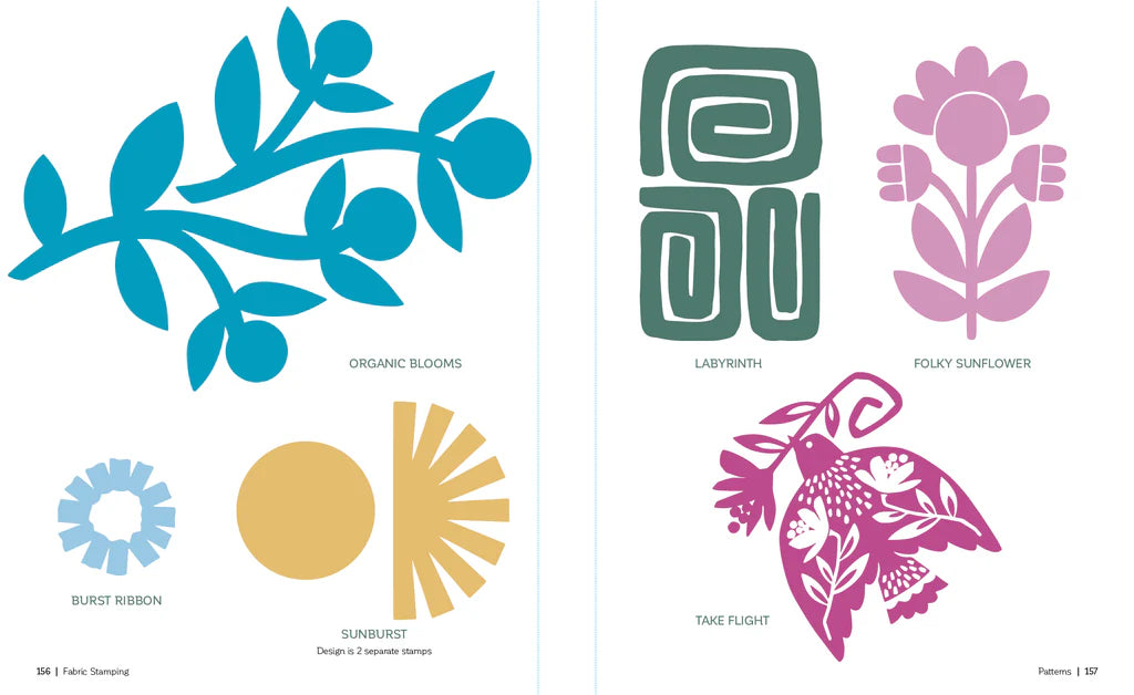 Fabric Stamping - Lori Wenger