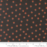Moda - Ladybug Whimsy - Metallic - Midnight/Black