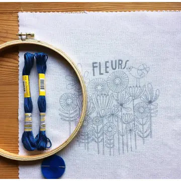 Fleurs Embroidery Kit