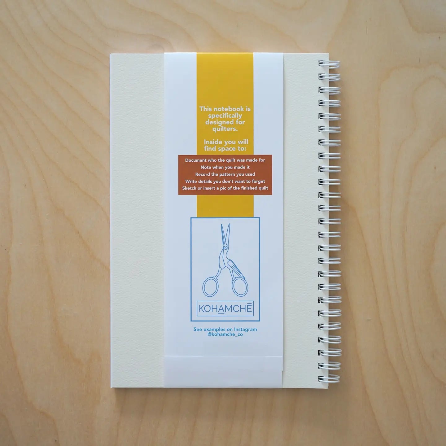 Kohamche - Quilting Journal