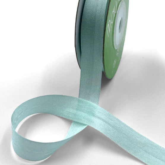 Hand-Dyed Silk Ribbon - 1/2" - Robin's Egg