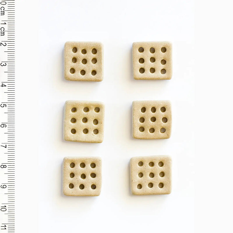 Ceramic Buttons - Squares