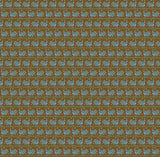 Anna Maria Textiles - Heiress - Peacock - Bark