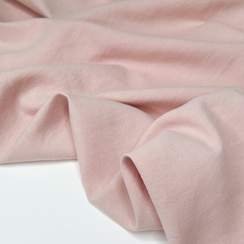 Ashton - Linen, Organic Cotton Twill - Nude Pink