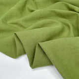 Ashton - Linen & Organic Cotton Twill - Olive Oil