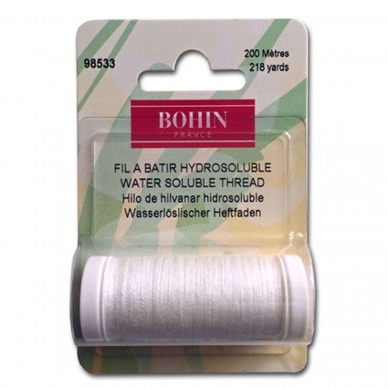 BOHIN - Water Soluble Thread - 220 yds