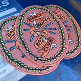 Nomad Patches - Embroidered Patch - Badly Broken Bones Club