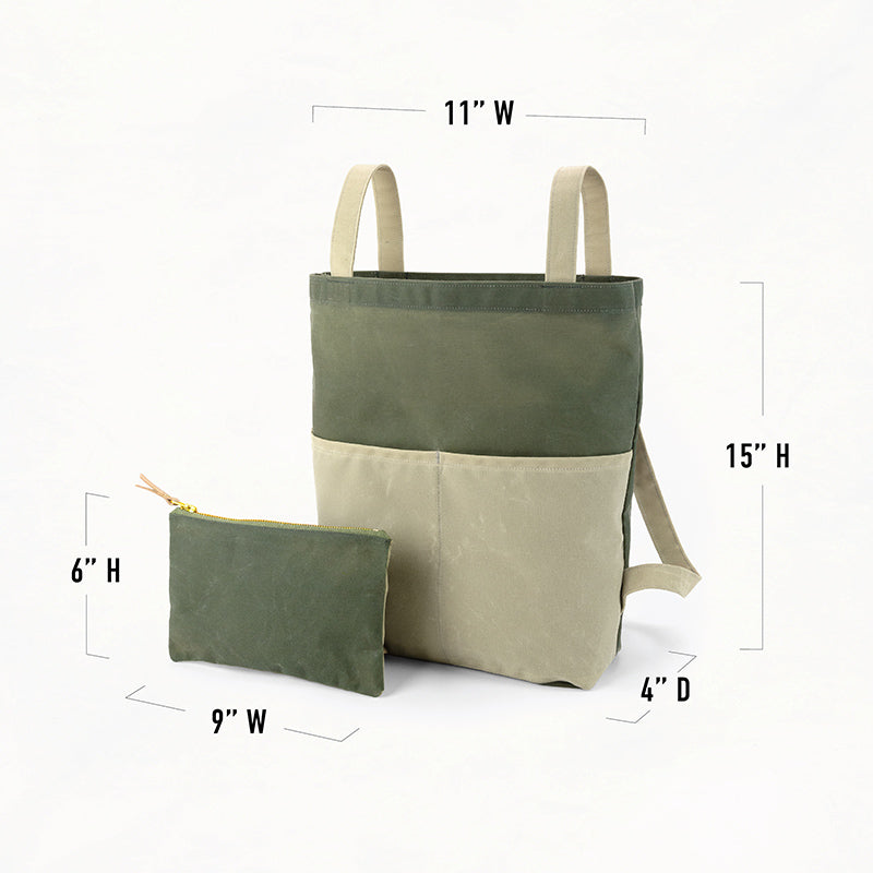 Klum House - Belmont Pack + Pouch - PDF and Printed Pattern