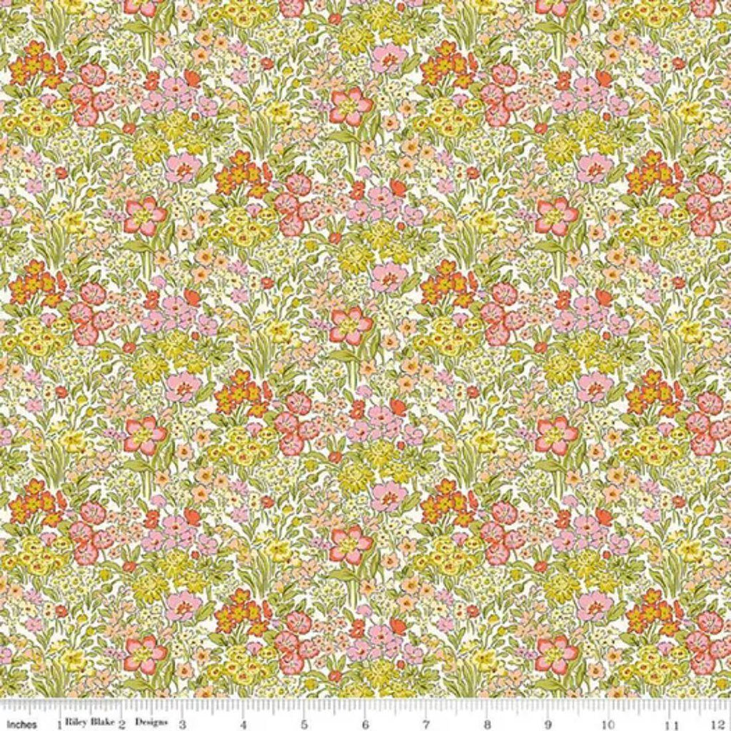 RIley Blake - Liberty - Garden Party - High Summer - Blooming Flowerbed