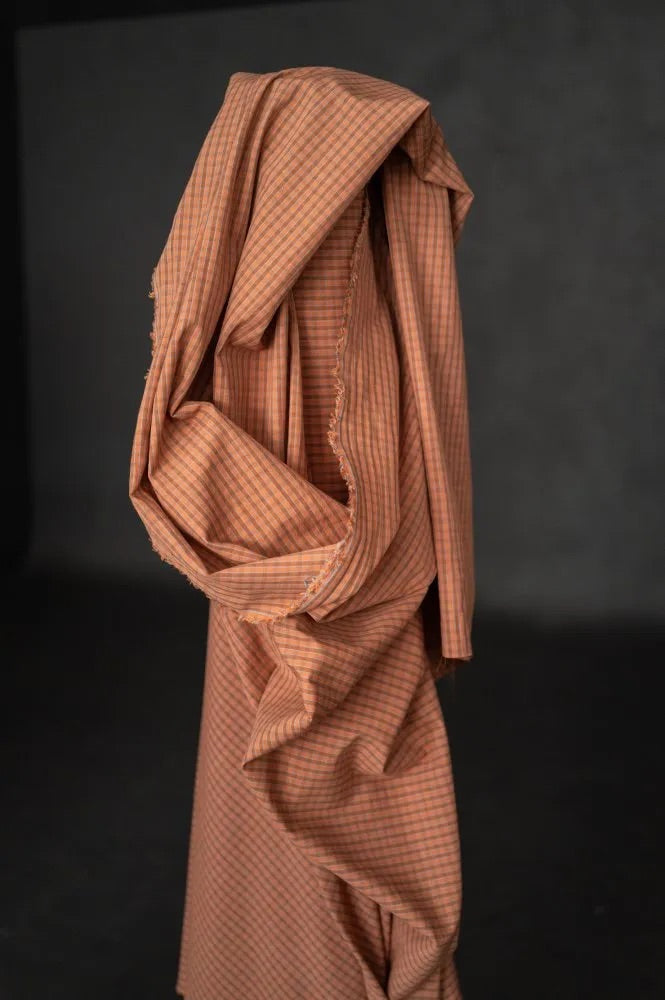 Merchant & Mills - Cotton/Linen Gingham - Dusky Daya