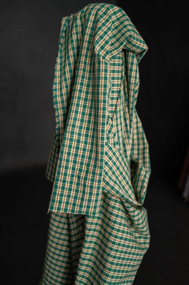 Merchant & Mills - Cotton/Linen Gingham - Herby Hopper