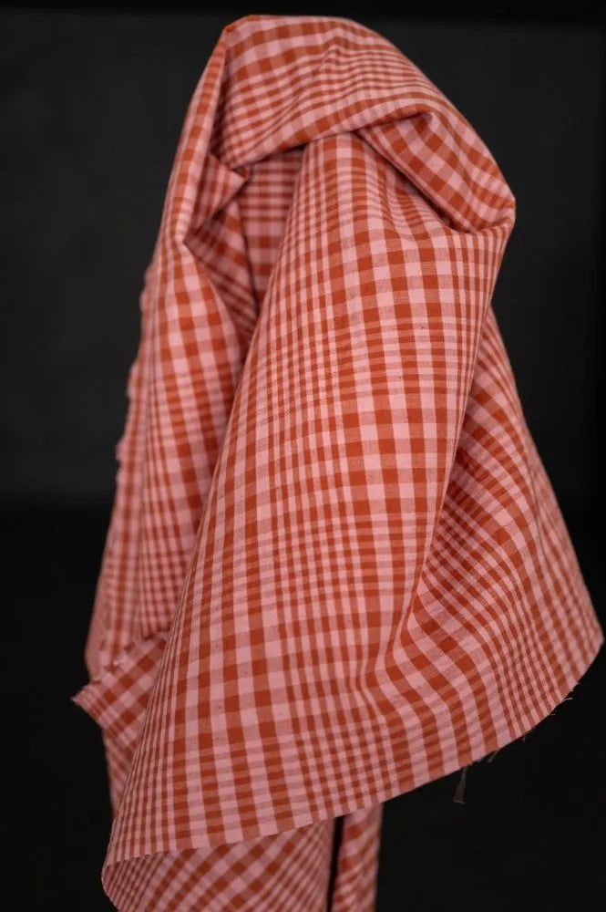 Merchant & Mills - Cotton/Linen Gingham - Sorbet Melt