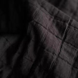 Merchant & Mills - Quilted Jacquard Cotton - Lunar Black Square