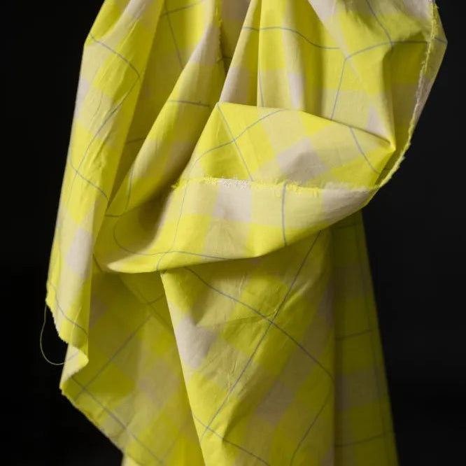 Merchant & Mills - Yarn-Dyed Cotton - Watercolor Check - Meringue