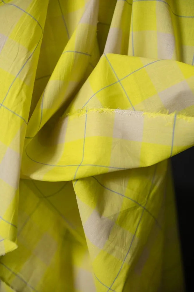 Merchant & Mills - Yarn-Dyed Cotton - Watercolor Check - Meringue