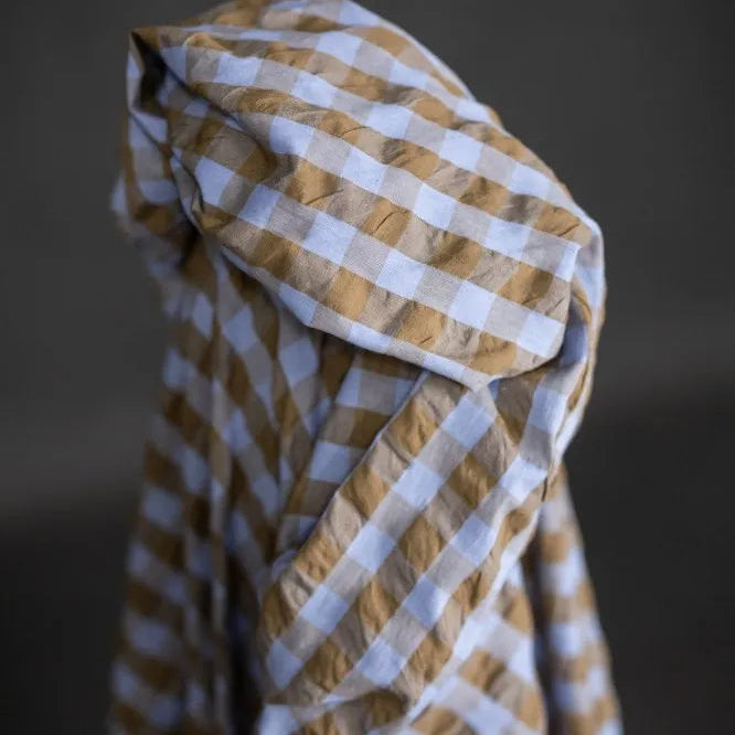 Merchant & Mills - Organic Cotton Seersucker - Gingham - Millet