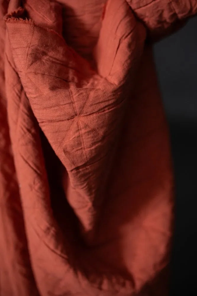 Merchant & Mills - Cotton Jacquard - Orange Spritz