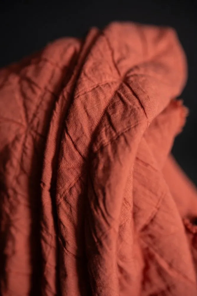 Merchant & Mills - Cotton Jacquard - Orange Spritz