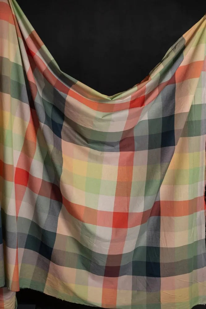 Merchant & Mills - Yarn-Dyed Cotton - Watercolor Check - Pixel